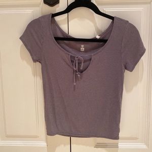 Me to We Front Tie Top